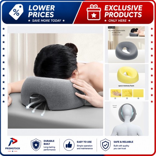 Face down massage - massage, pillow