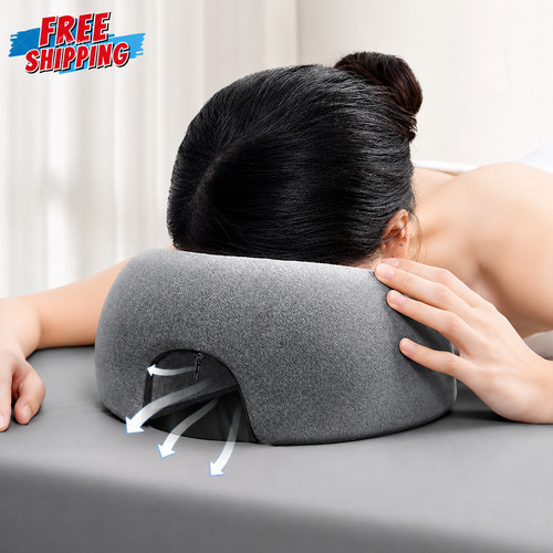 Face down pillow desk - face,