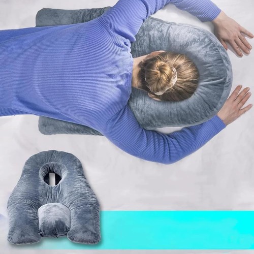 Portable face down pillow - portable,