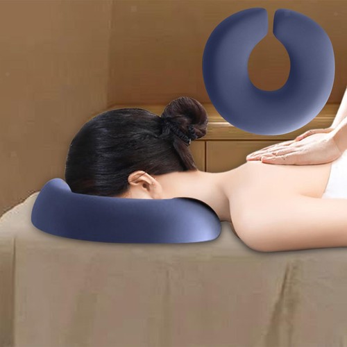 Face down pillow salon massage - face,