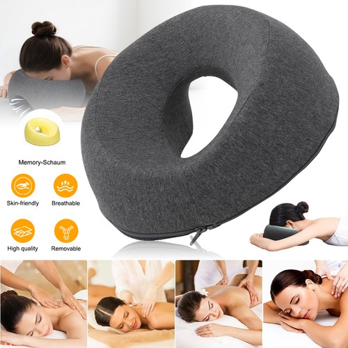 Face down pillow massage - face,