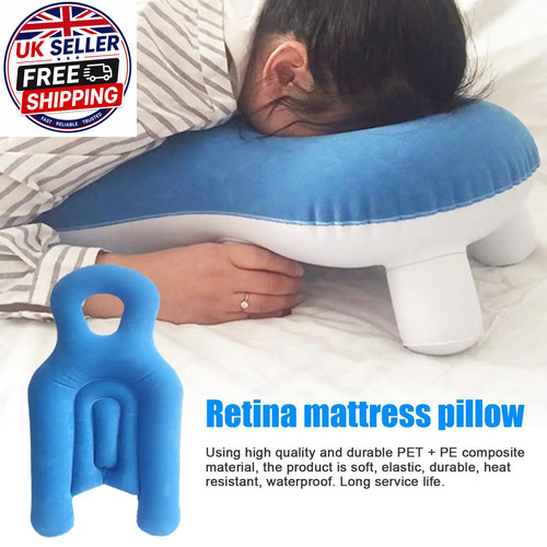 Face down pillow after - down,